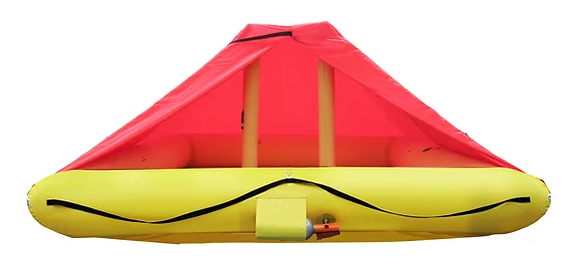 9-Man Life Raft - Marine & Private Aviation w/Canopy - Click Image to Close