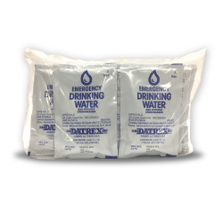 DATREX EMERGENCY OVERWRAP WATER 12 L, 96 BAGS/CASE, 125ML/BAG - Click Image to Close