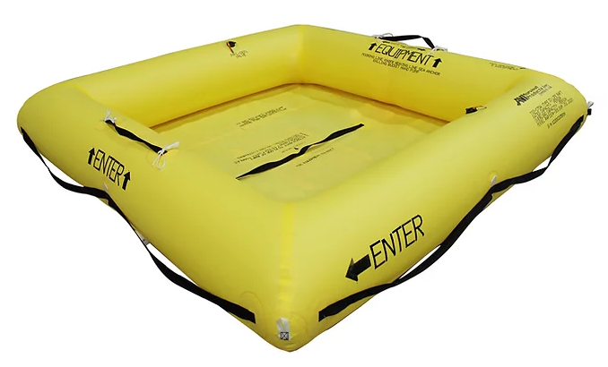 4-Man Basic Life Raft - Single Tube - Marine & Private Aviation