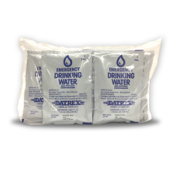 DATREX EMERGENCY OVERWRAP WATER 12 L, 96 BAGS/CASE, 125ML/BAG