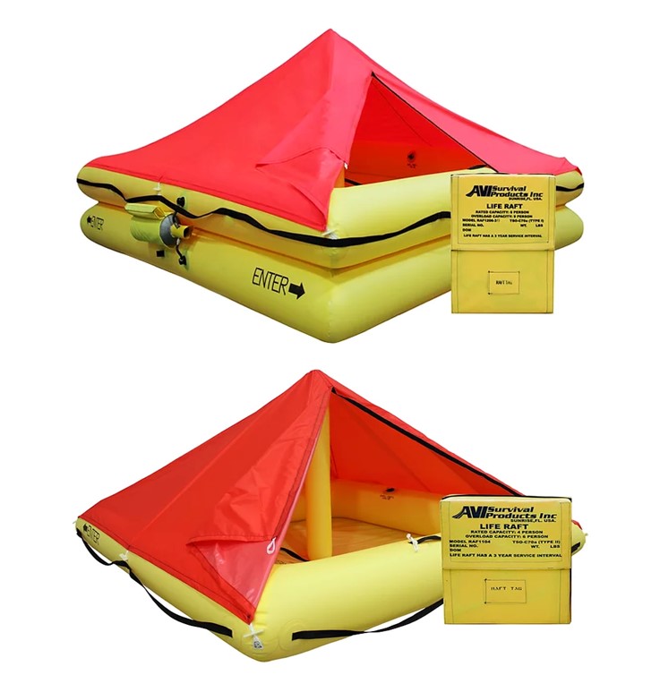 Commercial Aviation Life Rafts
